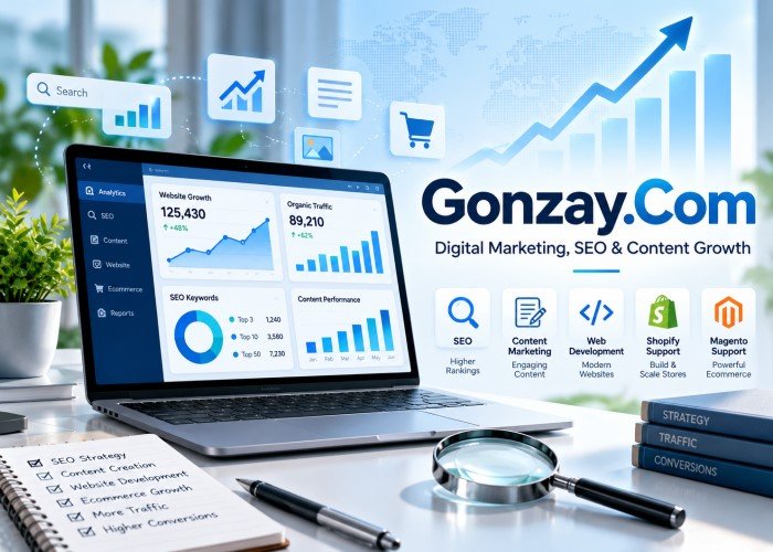 Gonzay.Com: A Complete Guide to Its Digital Marketing Services and Online Guides Gonzay.Com